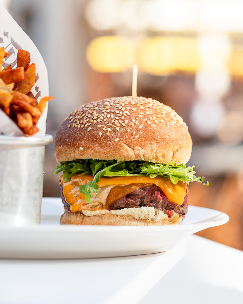 Burger et frites